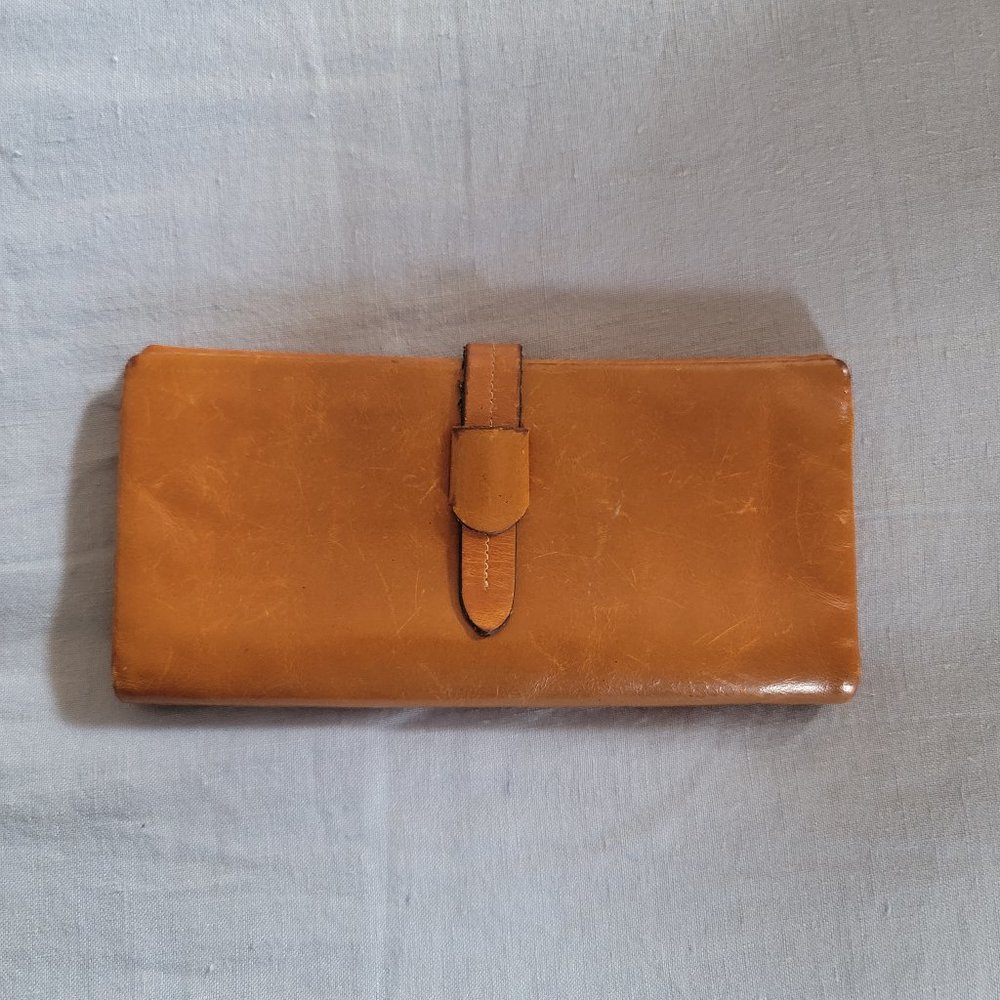 Toulouse Leather Long Wallet for Women